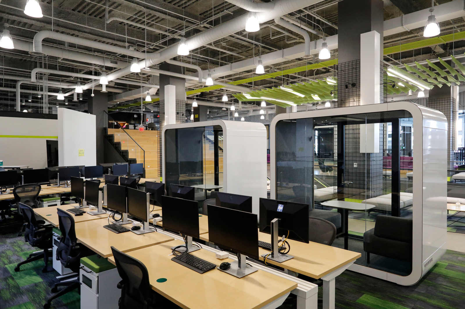 A blend of workspaces